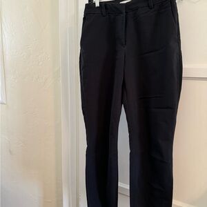 H&M Black Straight Leg Dress Pant